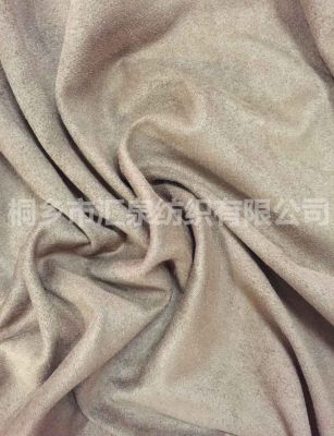 雙面氨綸緯編麂皮絨